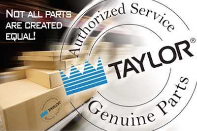 Taylor Authorized Service & Genuine Parts